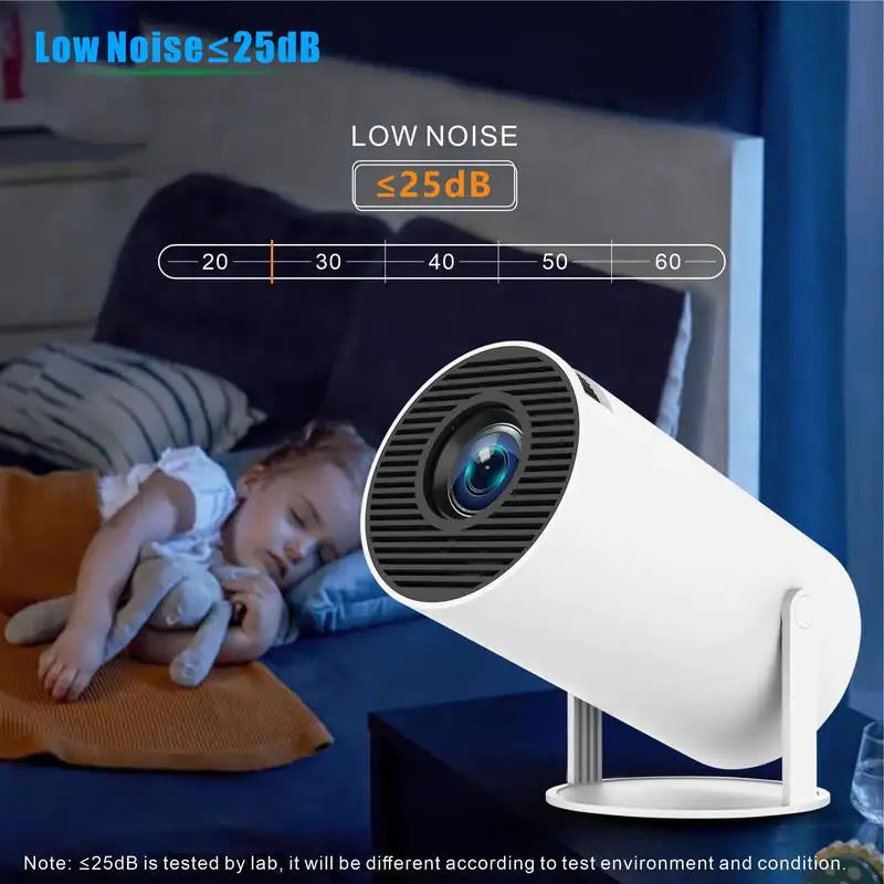 📽️PROYECTOR PORTATIL INTELIGENTE 5G WiFi + Bluetooth y control remoto