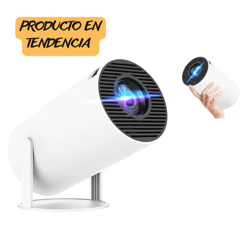📽️PROYECTOR PORTATIL INTELIGENTE 5G WiFi + Bluetooth y control remoto